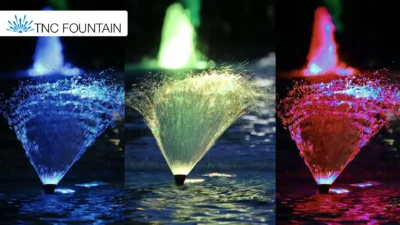2 Fountain Lights