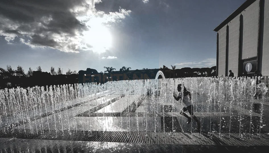 Dry Deck Fountain 5