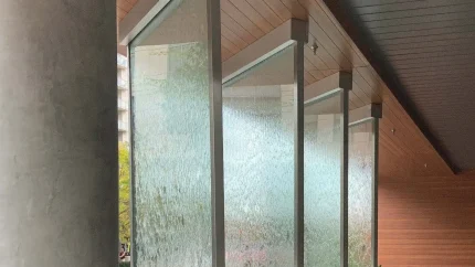 Glass Wall Fountain