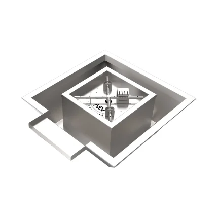 Outdoor Fire and Water Fountain