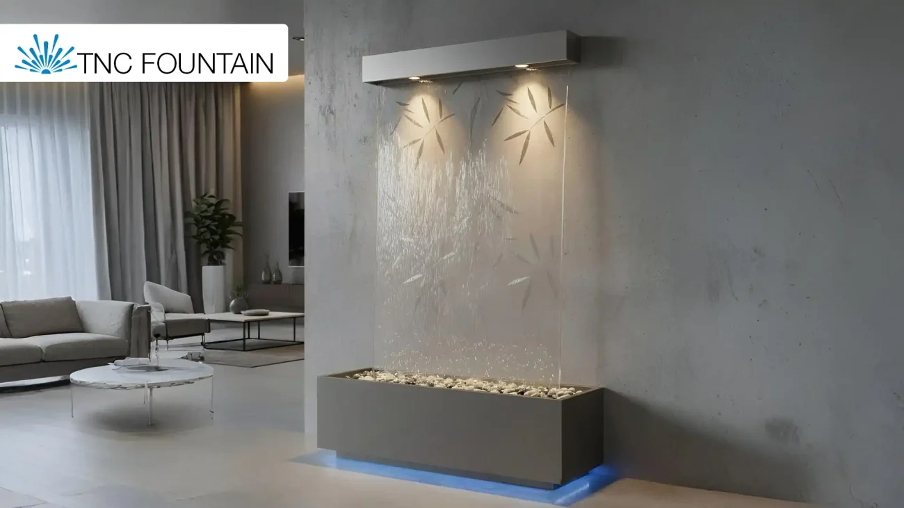 Glass Wall Fountain