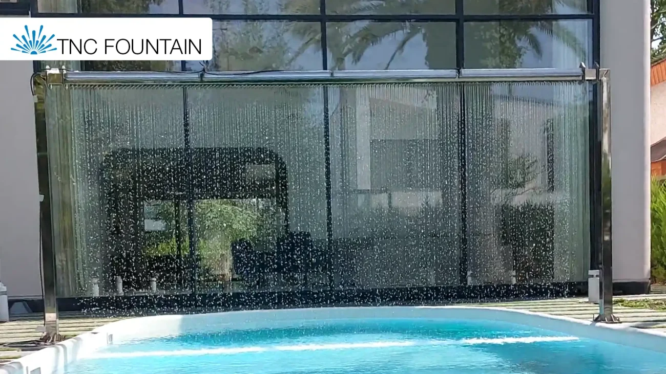 1 Rain Water Curtain