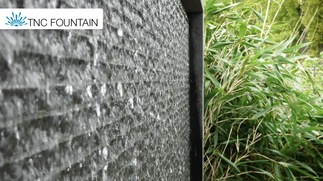 1 wall waterfall fountain