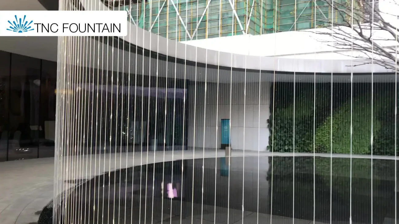 2 Indoor Modern Mylar Fountain