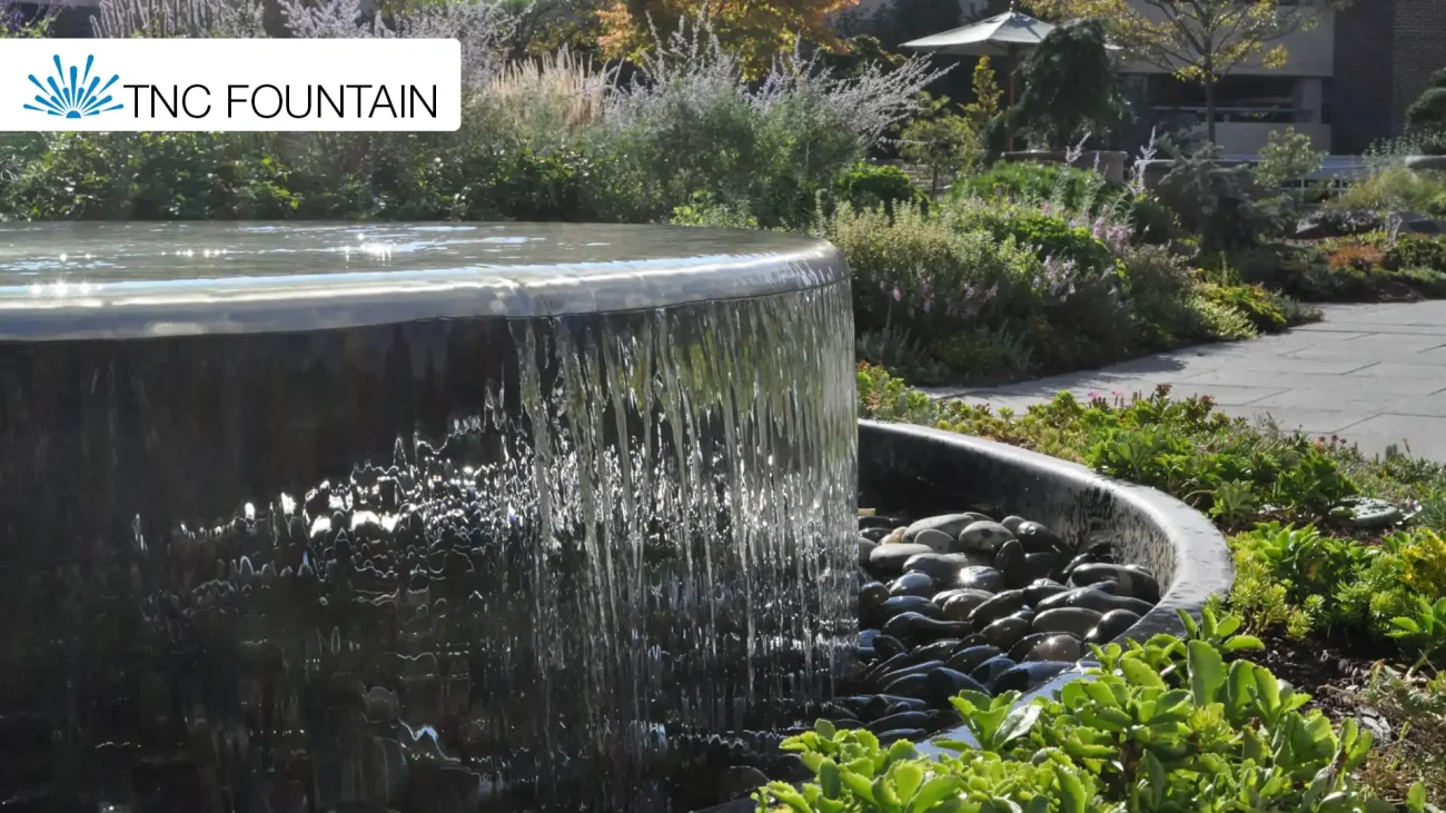 2 Outdoor Dish Water Feature