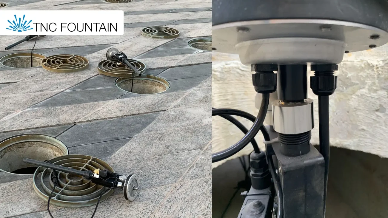 2 SWITCH Musical Fountain Nozzle