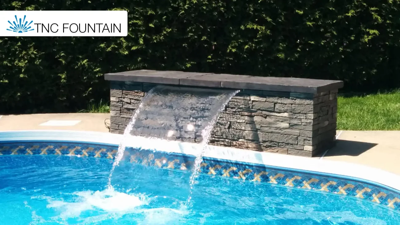 3 Outdoor Shooter Waterfall Fountain