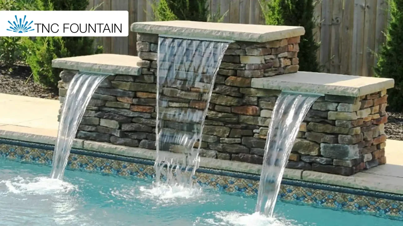 4 Outdoor Waterfall Fountain