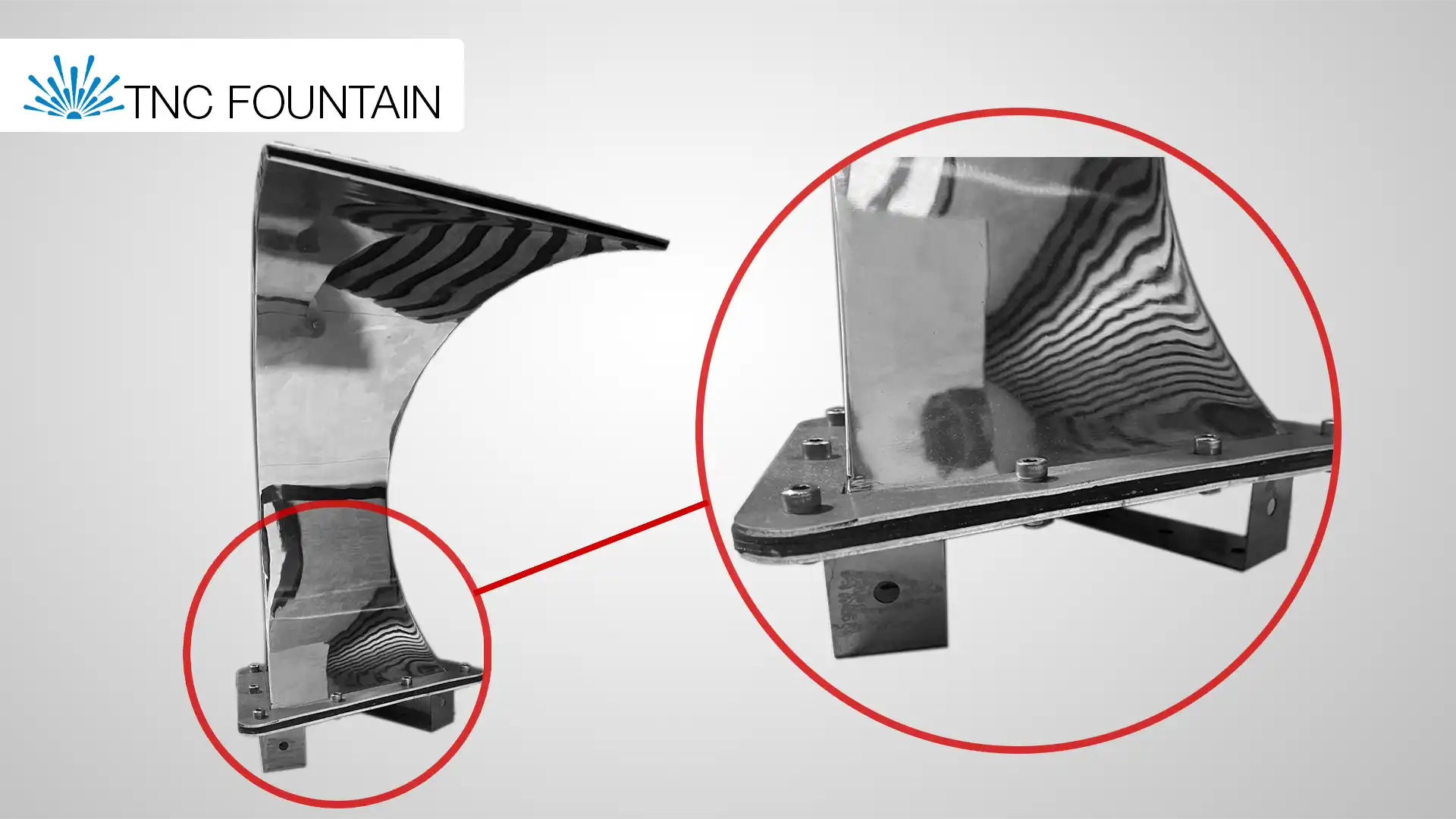 Stainless Steel Curtain pool water features