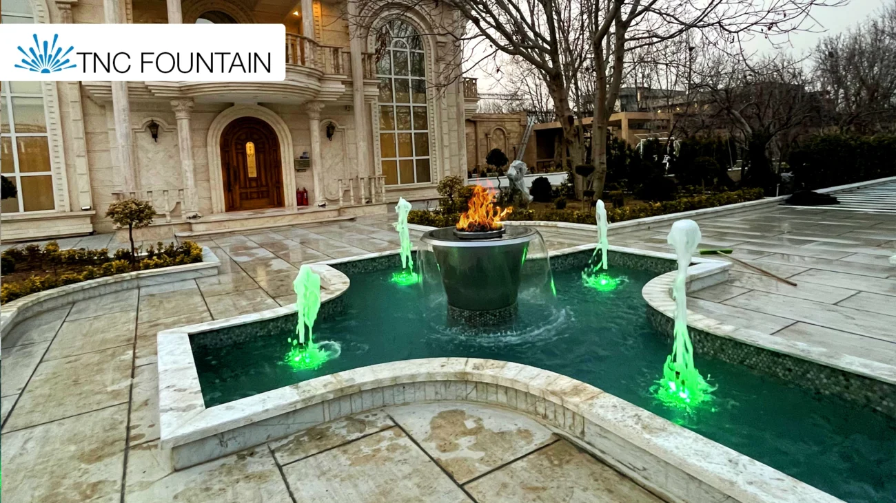 1 villa Outdoor Fountains Project