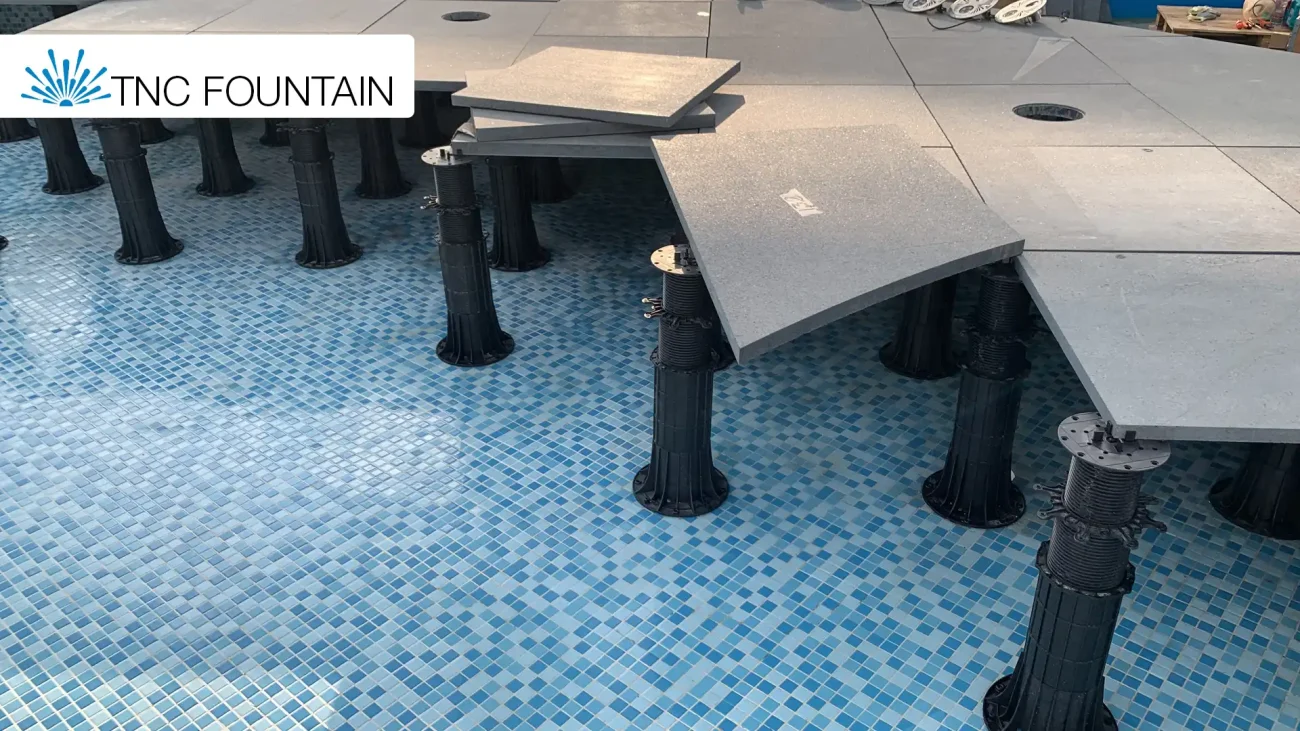 5 Dry Deck Fountain project Murjan Splash Park