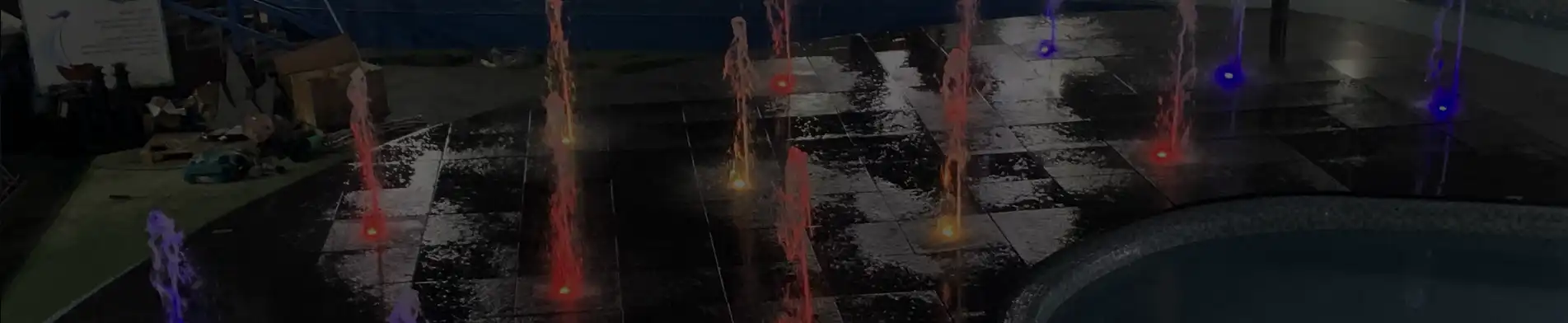 7 Dry Deck Fountain project Murjan Splash Park