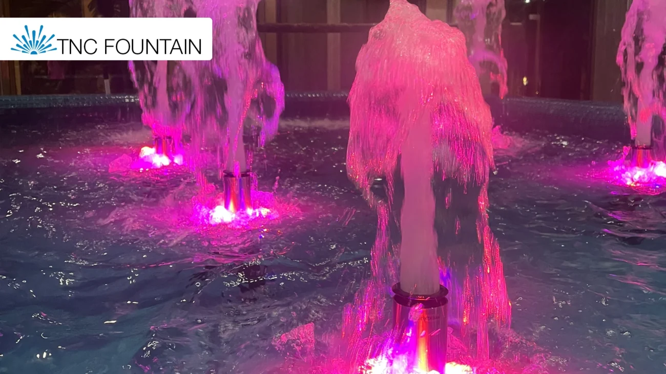 8 tower entrance fountain Project